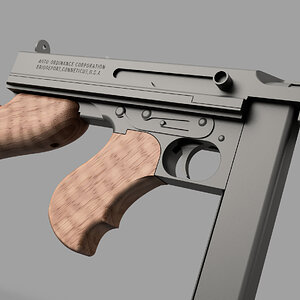 Thompson M1A1 - Rubber Band Gun