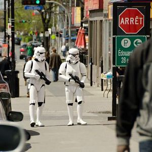 Trooping in Montreal, Canada (2012 May)