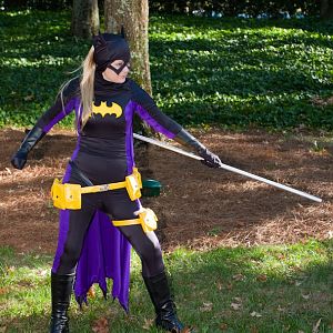 Batgirl; Steph Brown version.
This is my best known costume to date, and this particular one has been retired after three years of very frequent use.